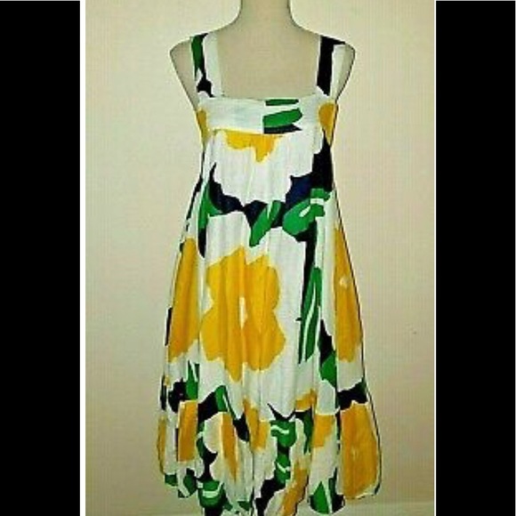 DVF Diane von Furstenberg Nolan Floral Linen Dress - Picture 2 of 8